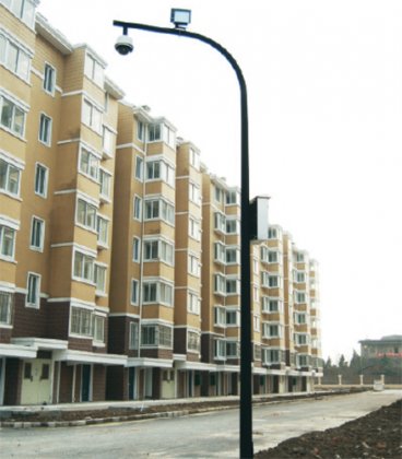 許昌書香苑小區監控桿